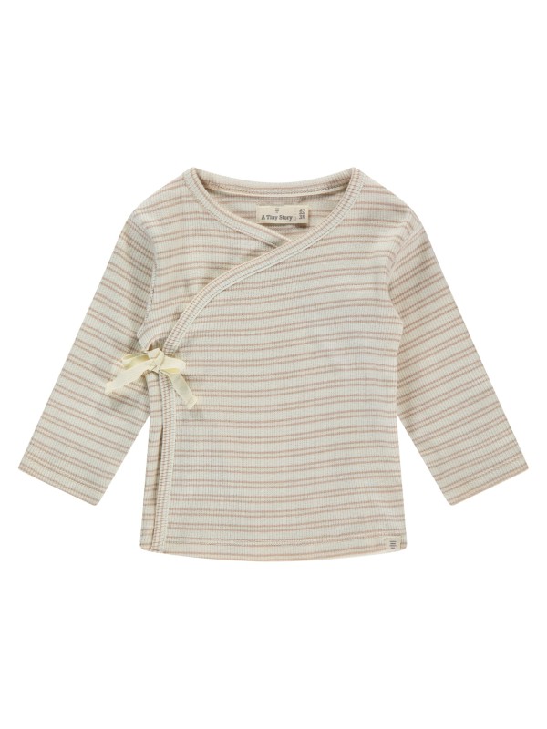 T-shirt cache-cœur manches longues - A Tiny Story - SS26