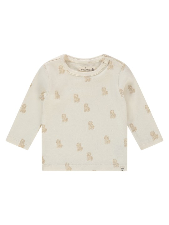 T-shirt chiens manches longues - A Tiny Story - SS26