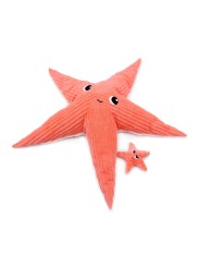 Peluche Wahou l'étoile de mer maman et son bébé - Les Ptipotos - Les Déglingos