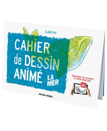 Cahier de dessin animé - La Mer - Blink Book