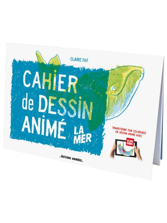 Cahier de dessin animé - La Mer - Blink Book