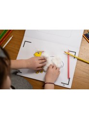 Cahier de dessin animé - Comptines de la ferme - Blink Book