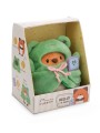 Peluche Fox Geeks avec costume de grenouille et jeu vidéo - NICI