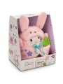 Peluche Chat en colère avec cactus et costume de lapin - NICI