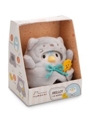 Peluche Penguin Waddle avec costume de canard et de chat - NICI