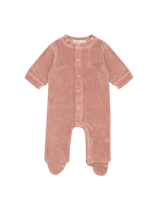 Pyjama Velvet Rib - Dusty Rose - Witlof