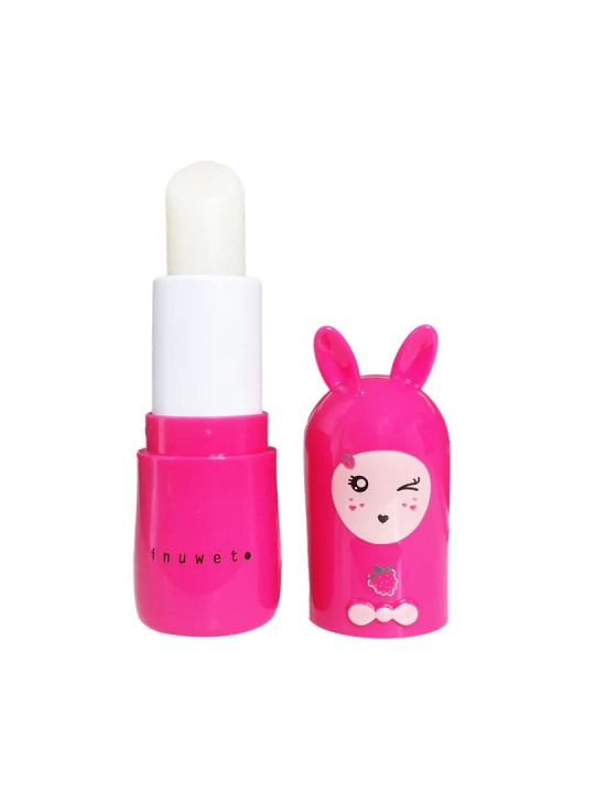 Baume à lèvres hydratant et vegan - Fraise - Inuwet