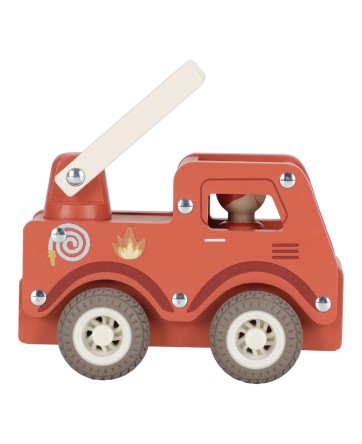 Camion de pompiers en bois - Little Dutch