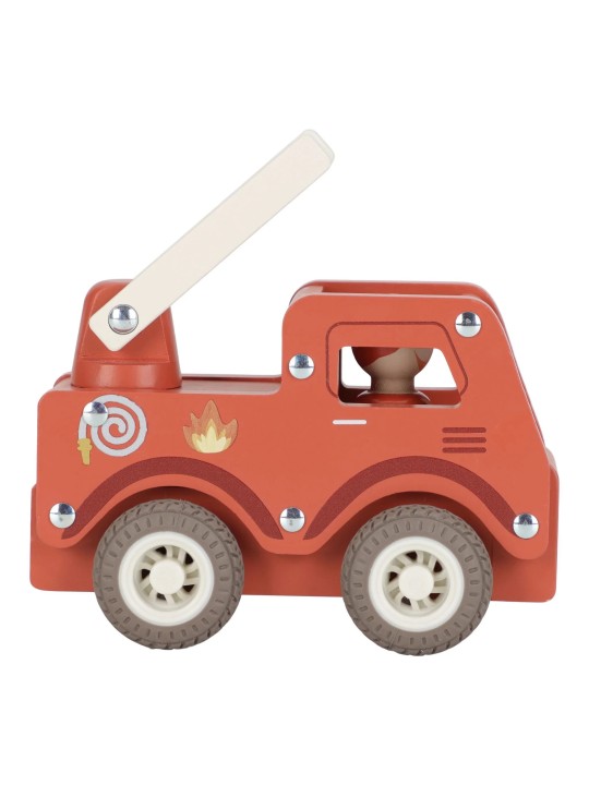 Camion de pompiers en bois - Little Dutch
