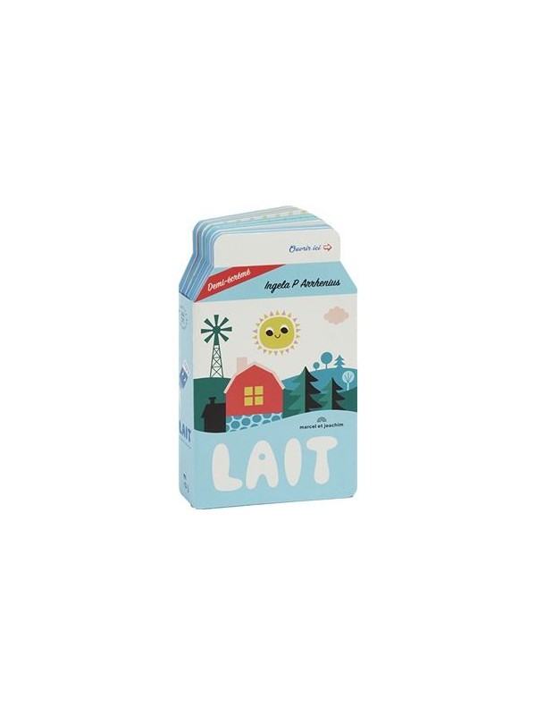 Lait - livre cartonné - Marcel et Joachim