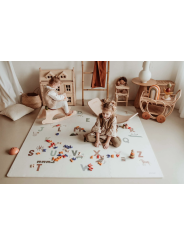 Tapis puzzle EEVAA 3-en-1 - Alphabet - Play&Go