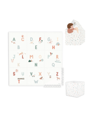 Tapis puzzle EEVAA 3-en-1 - Alphabet - Play&Go