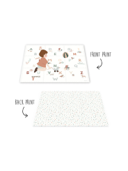Tapis puzzle EEVAA 3-en-1 - Alphabet - Play&Go