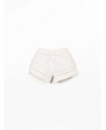 Short lin blanc - Play Up - SS26