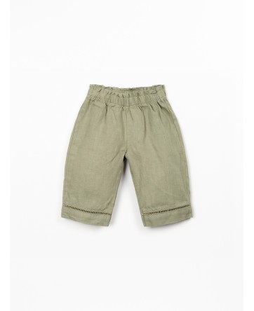 Pantalon lin - Play Up - SS26