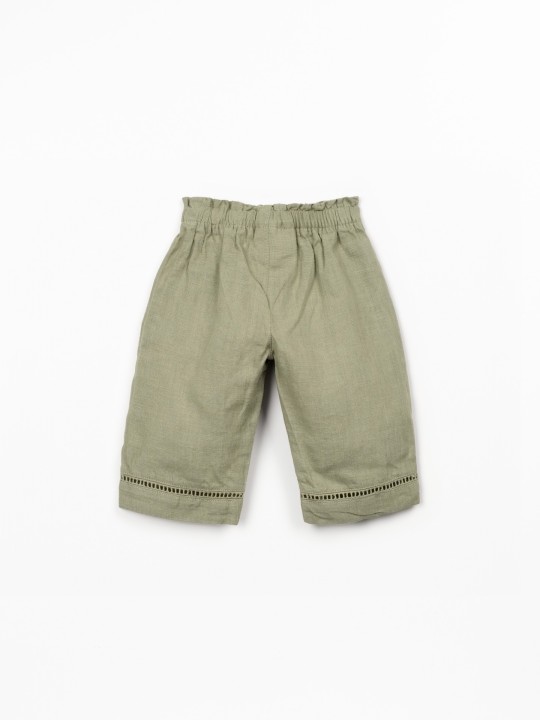 Pantalon lin - Play Up - SS26