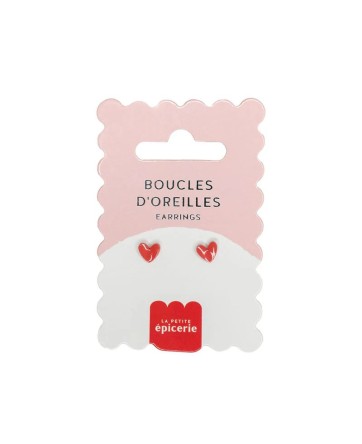 Boucles d'oreilles coeur - La petite épicerie