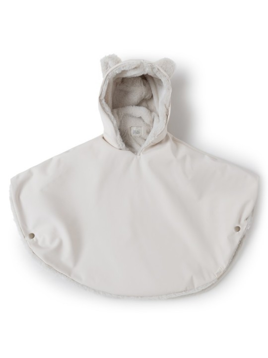 Poncho polaire teddy neop crème - BabyShower