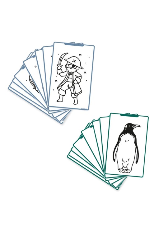 Recharge Kidydraw Mini - Animaux/Pirates - KIDYWOLF