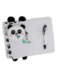 Ensemble carnet A5 + porte-monnaie + stylo effaçable - Panda - Mr Wonderful