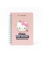 Carnet A5 avec Hello Kitty toute douce - Poursuis tes rêves, ils connaissent le chemin  - Mr Wonderful