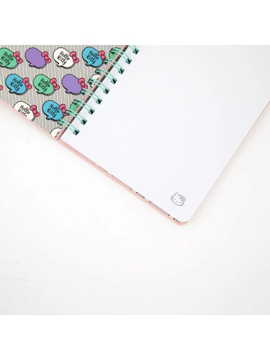 Carnet A5 avec Hello Kitty toute douce - Poursuis tes rêves, ils connaissent le chemin  - Mr Wonderful