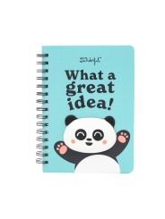 Cahier A5 panda 3D tout mou - Quelle super idée ! - Mr Wonderful