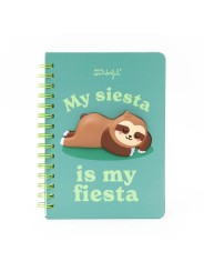 Carnet A5 paresseux 3D tout mou - Ma sieste est ma fête - Mr Wonderful