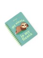 Carnet A5 paresseux 3D tout mou - Ma sieste est ma fête - Mr Wonderful
