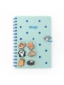 Ensemble de carnets A5 avec Charms - Vert - Mr Wonderful
