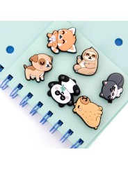 Ensemble de carnets A5 avec Charms - Vert - Mr Wonderful