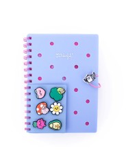 Ensemble de carnets A5 avec Charms - Bleu - Mr Wonderful