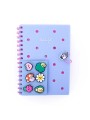 Ensemble de carnets A5 avec Charms - Bleu - Mr Wonderful