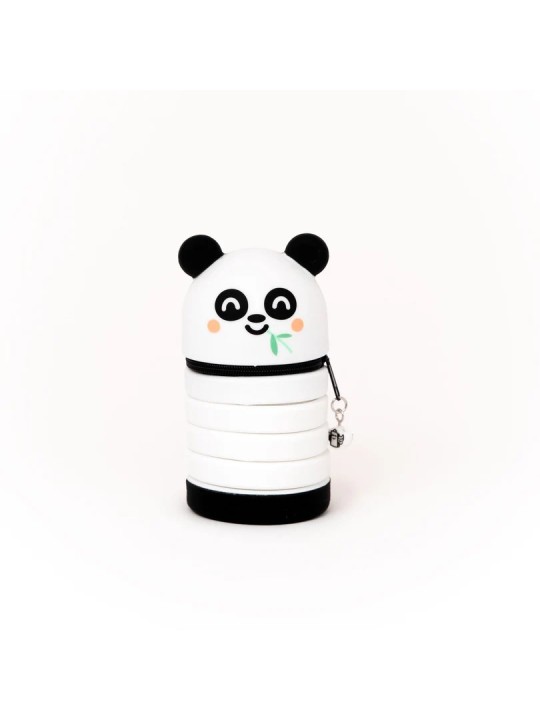 Trousse à crayons / bics extensible en silicone - Panda - Mr Wonderful