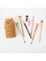 Lot de 6 stylos effaçables Bo-Bo originaux + trousse en silicone Capybara - Mr Wonderful