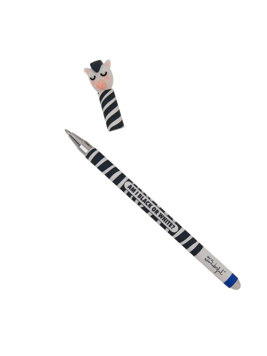Stylo effaçable Bo-Bo – Zebre – Mr Wonderful
