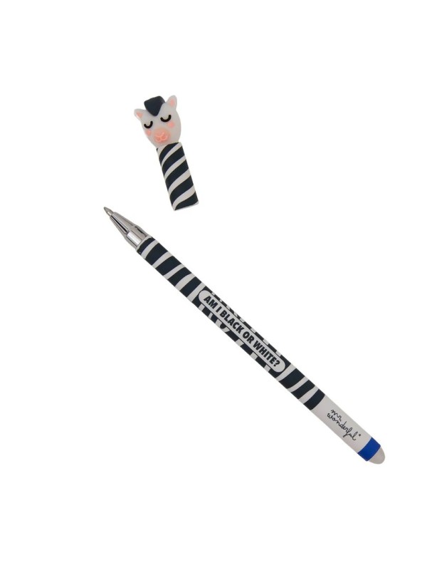Stylo effaçable Bo-Bo – Zebre – Mr Wonderful