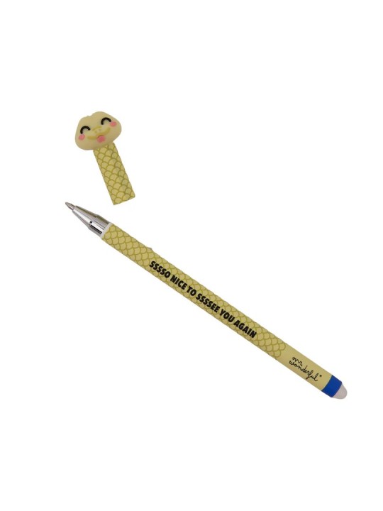 Stylo effaçable Bo-Bo – Serpent – Mr Wonderful