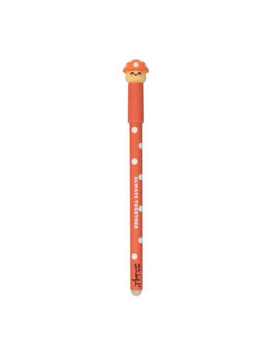 Stylo effaçable Bo-Bo – Champignon - Mr Wonderful