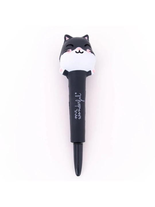 Stylo anti-stress tout mou - Chat - Mr Wonderful