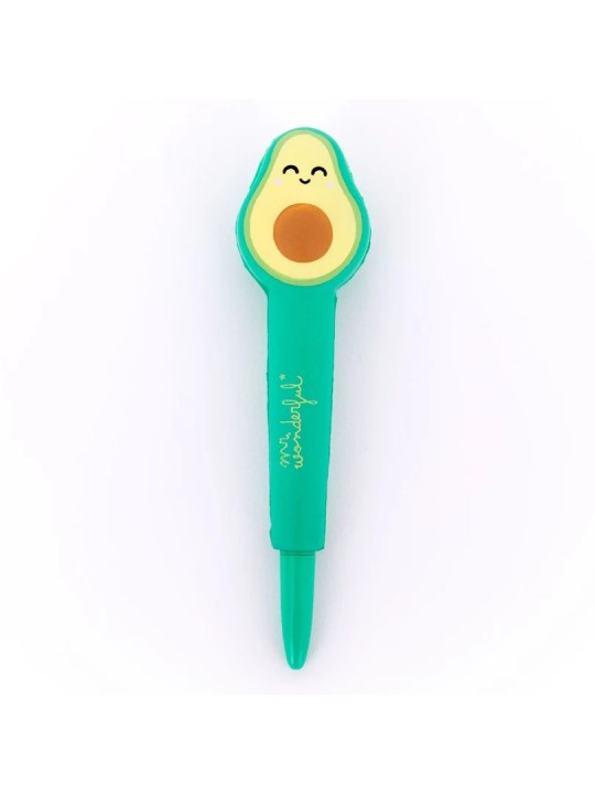 Stylo anti-stress tout mou - Avocat - Mr Wonderful