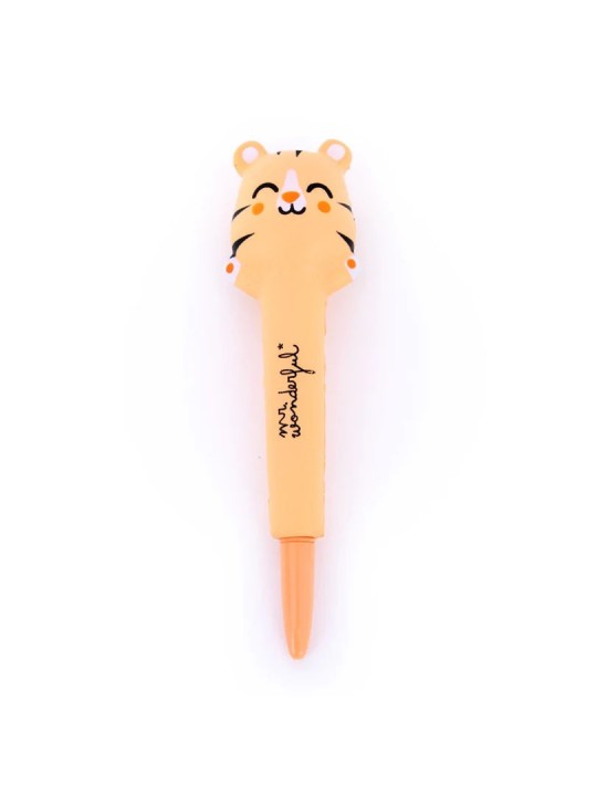 Stylo anti-stress tout mou - Tigre - Mr Wonderful