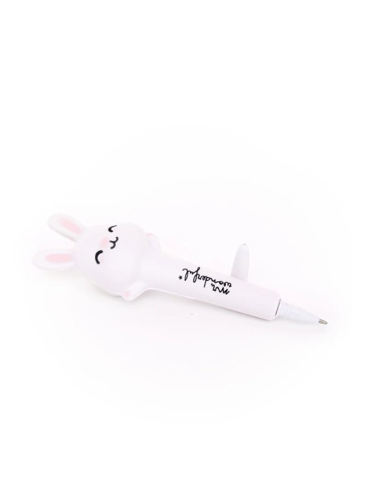 Stylo anti-stress tout mou - Lapin - Mr Wonderful