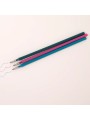 Lot de 3 recharges d'encre pour stylos effaçables Bo-Bo – bleu clair, vert et violet - Mr Wonderful