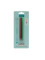 Lot de 3 recharges d'encre pour stylos effaçables Bo-Bo – rouge, noir et vert - Mr Wonderful
