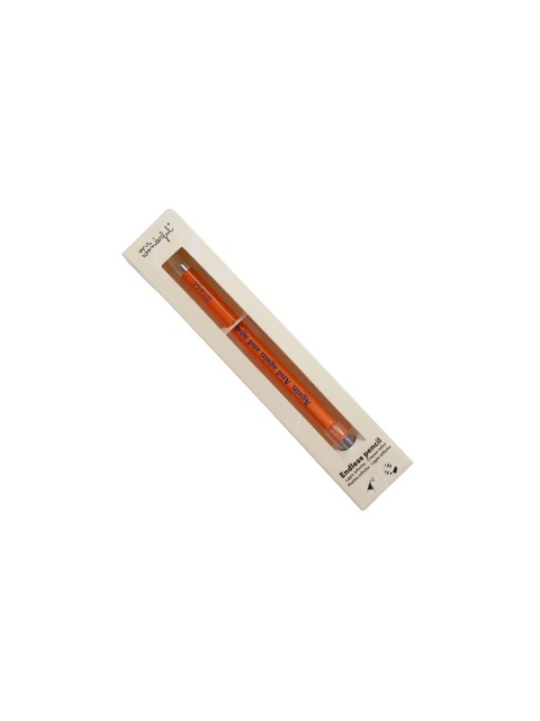 Crayon orange infini - Encore. Et encore et encore. - Mr Wonderful
