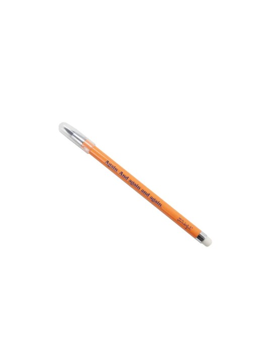 Crayon orange infini - Encore. Et encore et encore. - Mr Wonderful