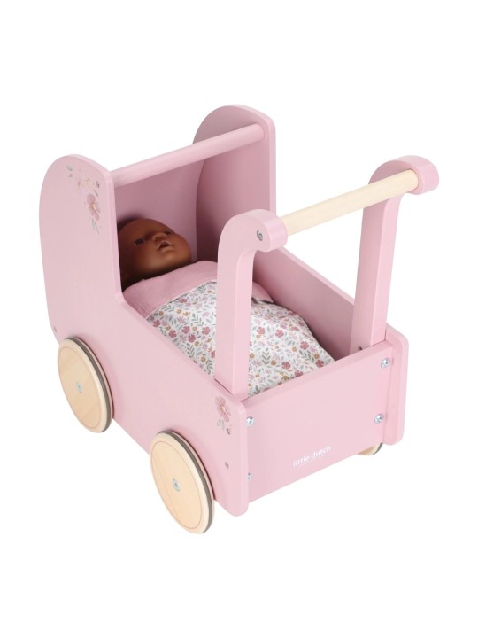 Landeau pour bébé en bois - Little Dutch