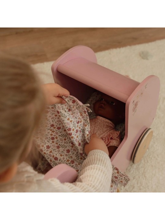 Landeau pour bébé en bois - Little Dutch