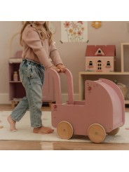 Landeau pour bébé en bois - Little Dutch
